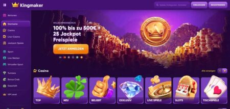 Découvrez les Joyaux de Kingmaker Casino en Ligne en France